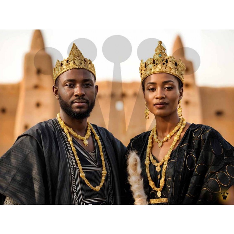 The Mansa & Qasa in Black