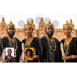 The Mansa & Qasa in Black