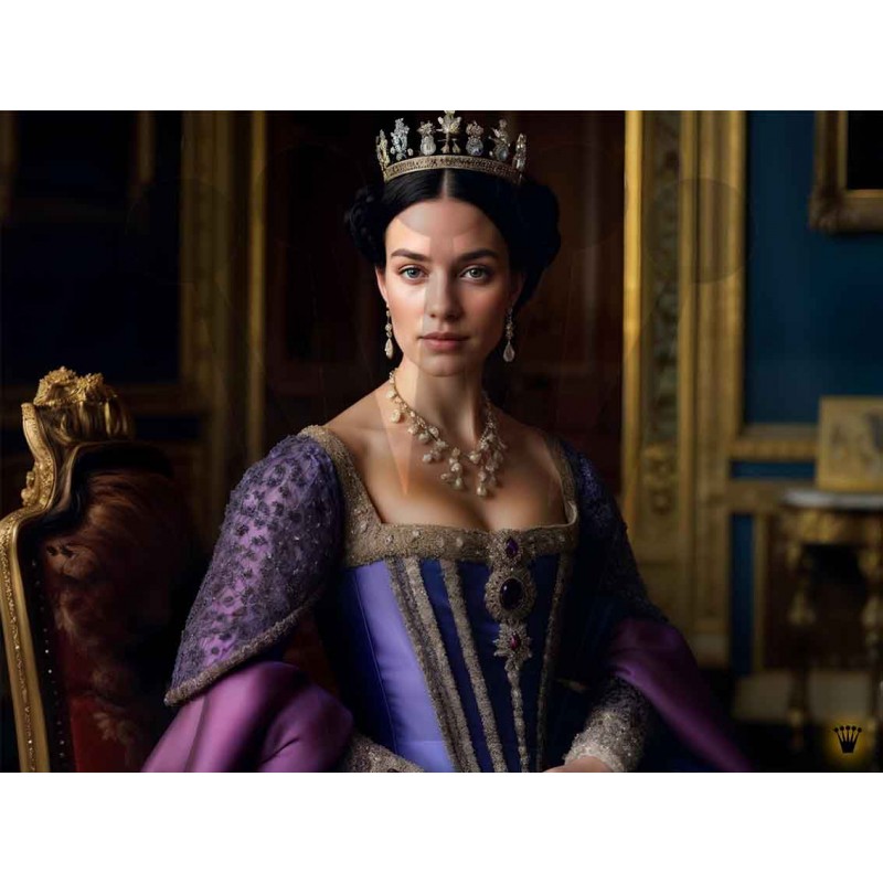 The Queen Ready for her portrait