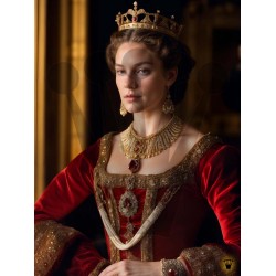 The Queen in Royal Red