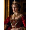 The Queen in Royal Red