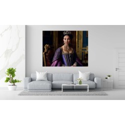 The Queen Ready for her portrait